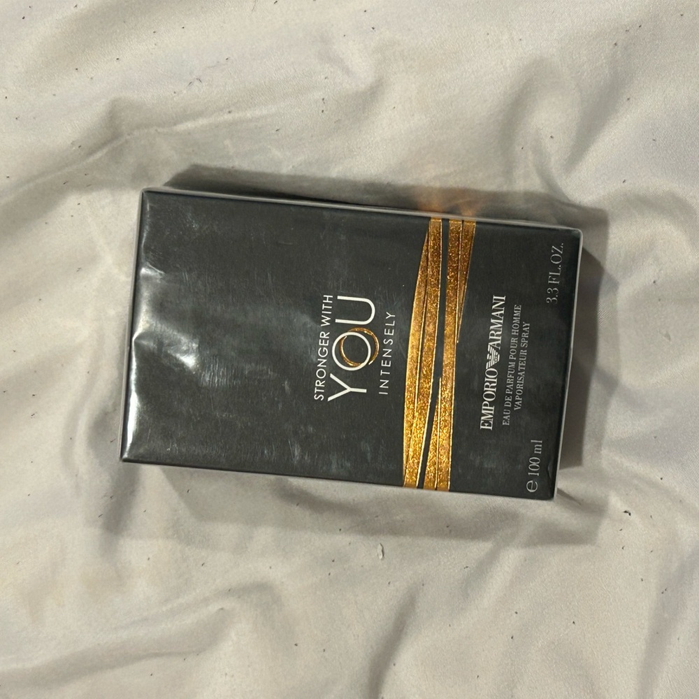 Emporio Armani Black and Gold Packaging